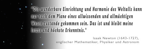 Wissenschaft - Isaak Newton